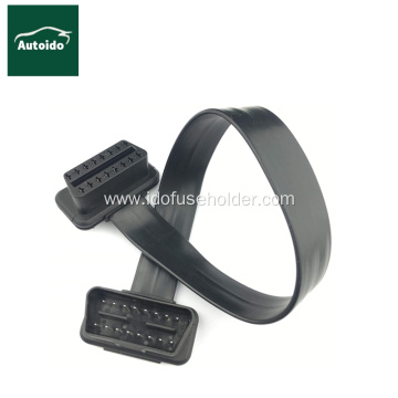 OBDII 16Pin Extension Cable 30cm Male to Female